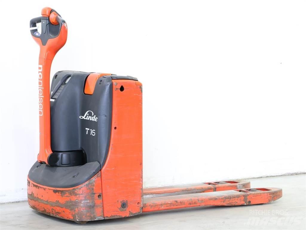 Linde T16/1152 Meeloop stapelaar
