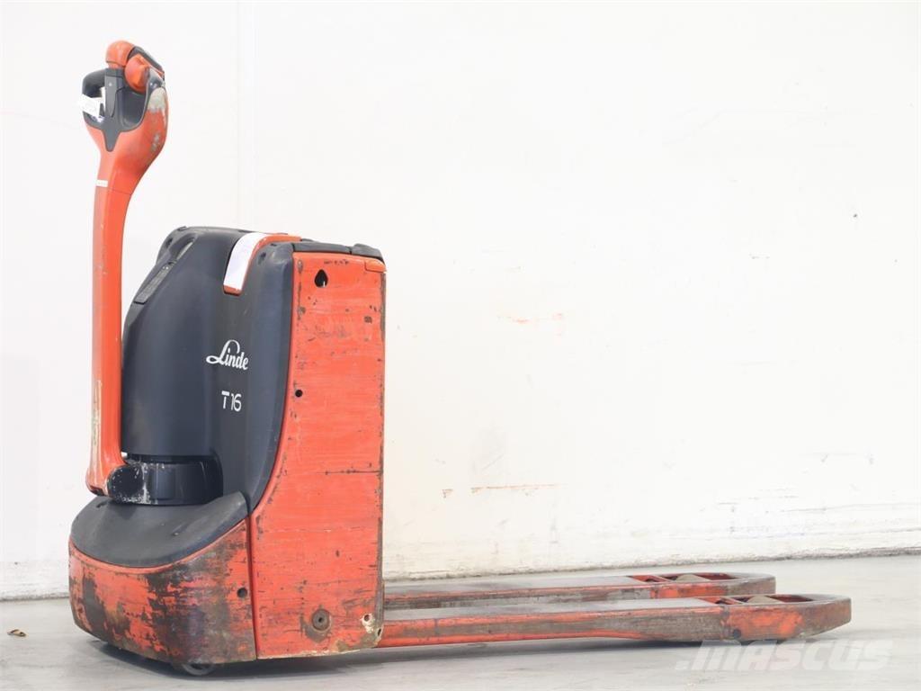 Linde T16/1152 Meeloop stapelaar