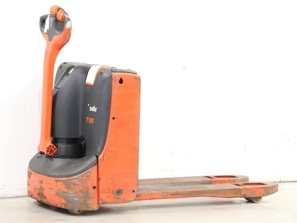Linde T16/1152 Meeloop stapelaar