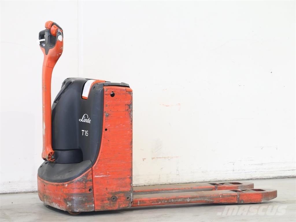 Linde T16/1152 Meeloop stapelaar