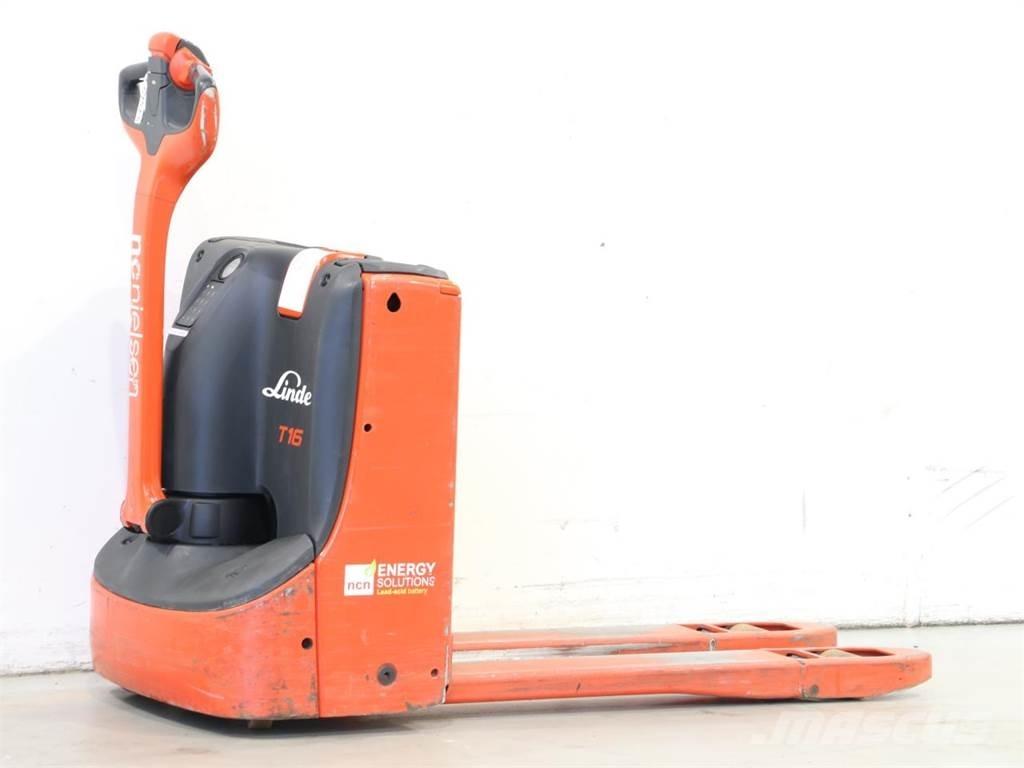 Linde T16/1152-02 Meeloop stapelaar