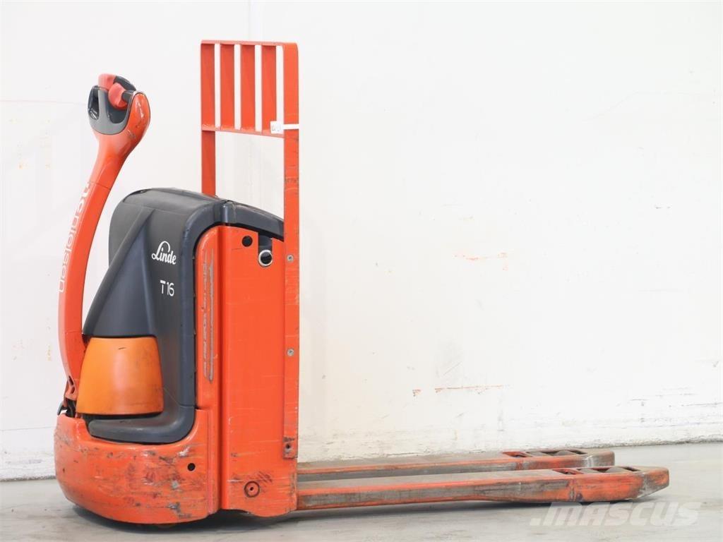 Linde T16/360 Meeloop stapelaar