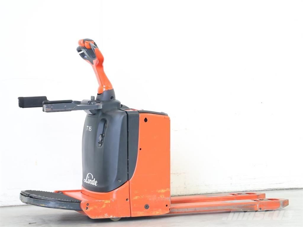 Linde T16P/1151 Meeloop stapelaar