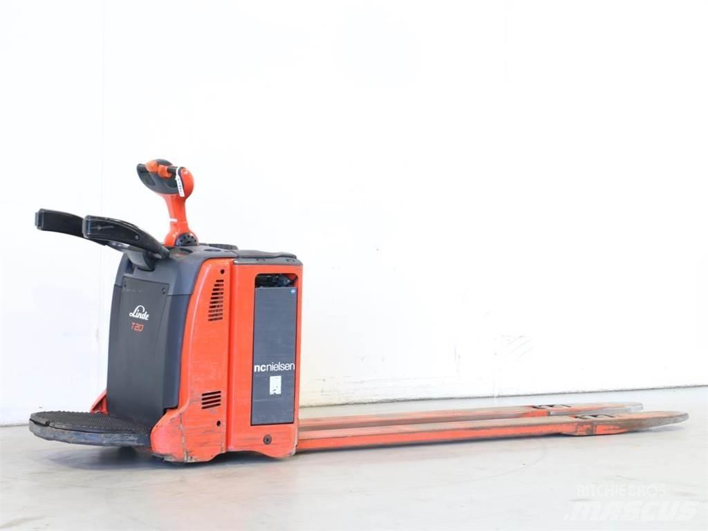 Linde T20AP/131 Meeloop stapelaar