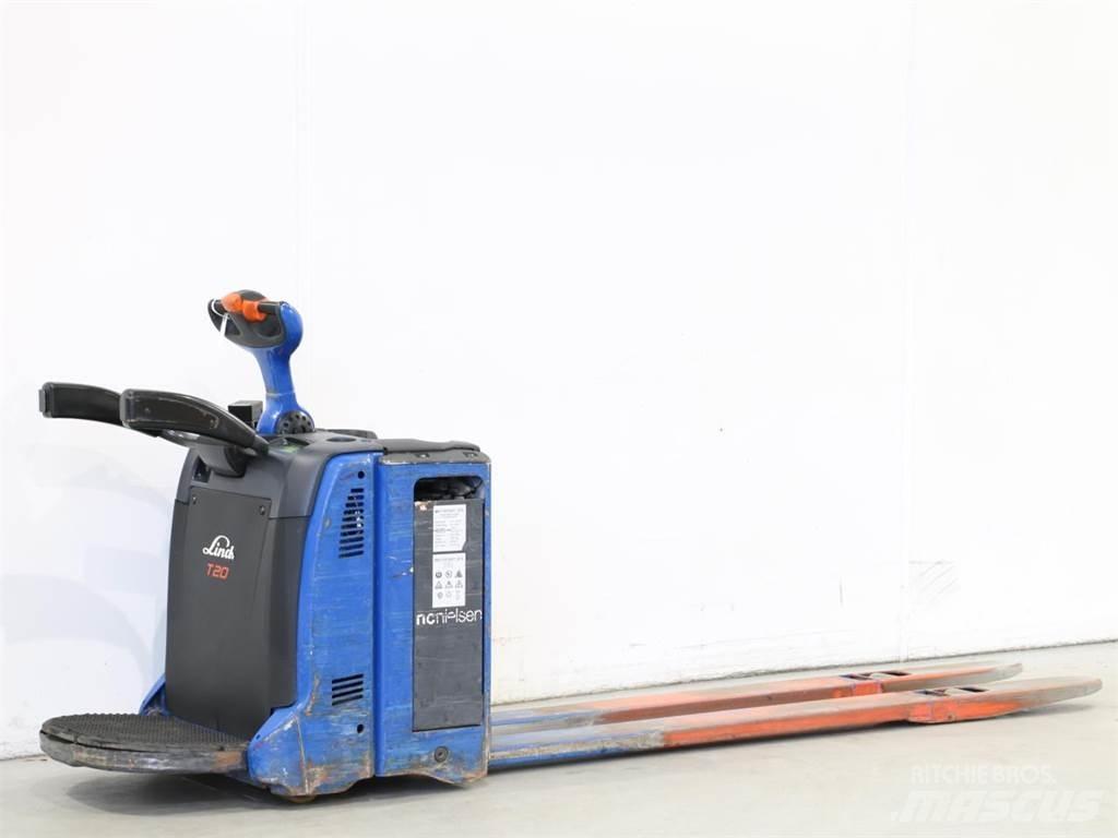 Linde T20AP/131 Meeloop stapelaar