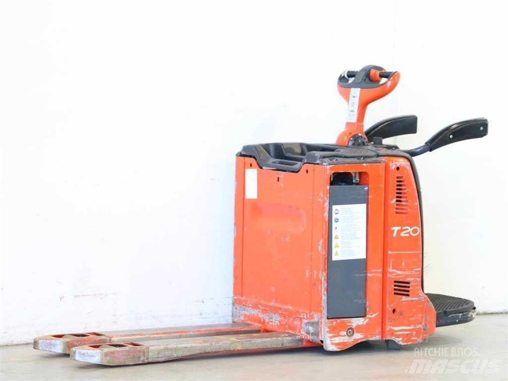 Linde T20AP/131 Meeloop stapelaar