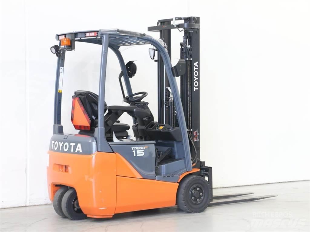 Toyota 8FBE15T Elektrische heftrucks