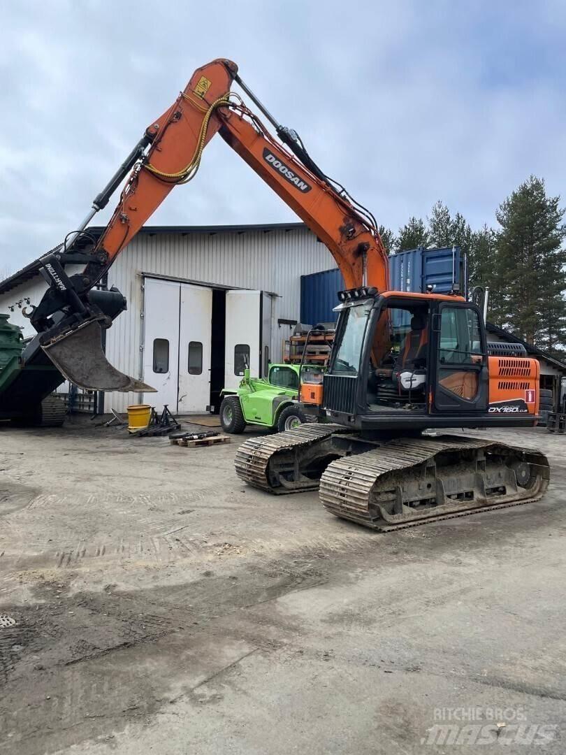 Doosan Dx160 Lc Rupsgraafmachines