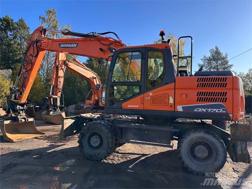 Doosan DX170W-5 Wielgraafmachines