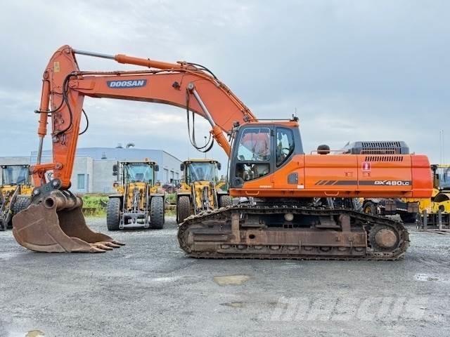 Doosan DX480LC Rupsgraafmachines