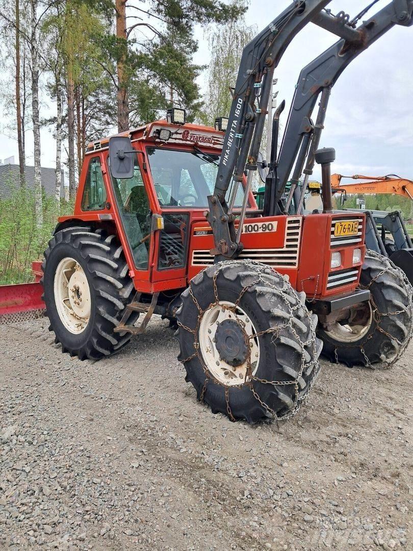 Fiat 100-90 Tractoren