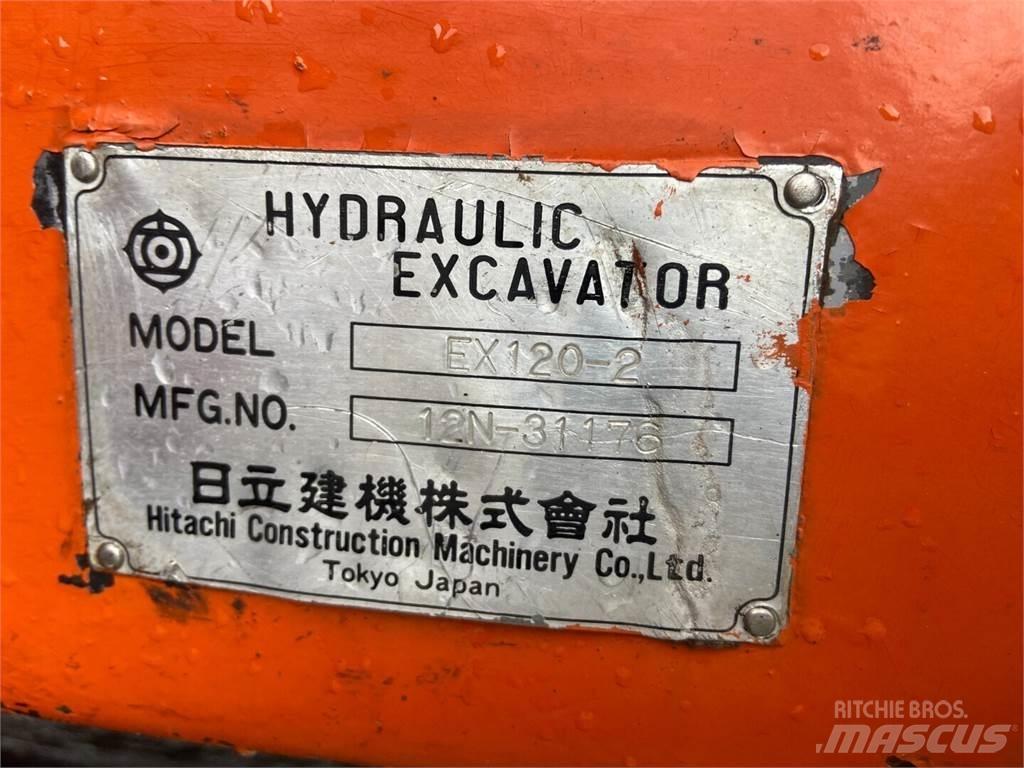 Hitachi Ex 120-2 Rupsgraafmachines
