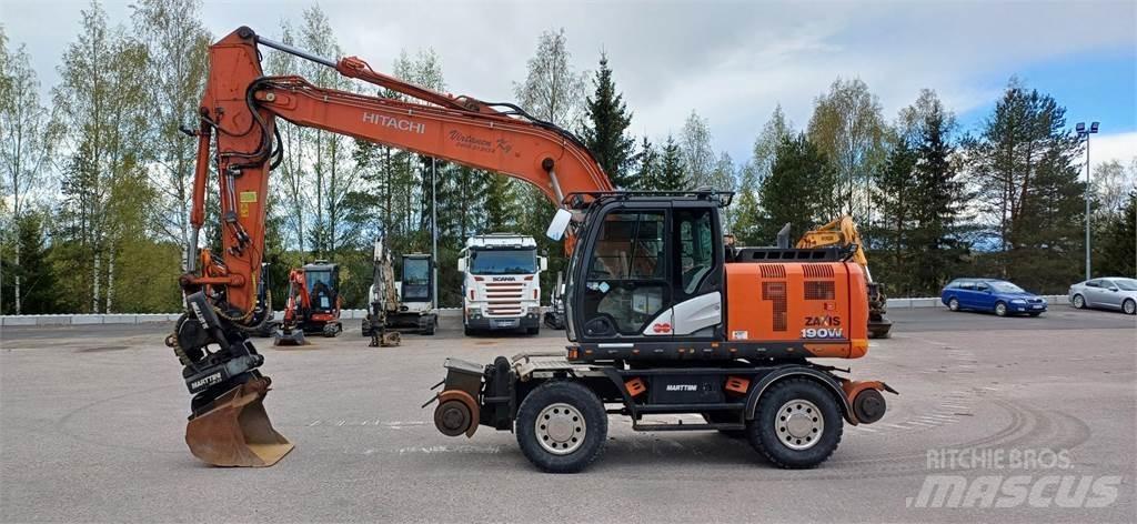 Hitachi ZX190W-6 Wielgraafmachines