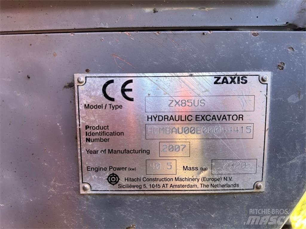 Hitachi ZX85 US Midigraafmachines 7t - 12t