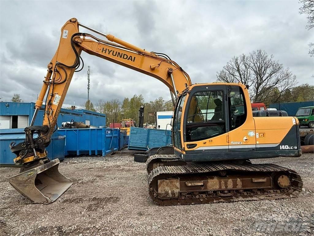 Hyundai 140 LC-9 Rupsgraafmachines