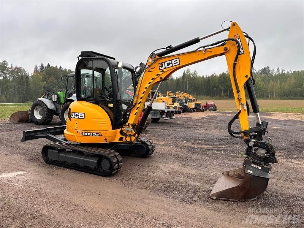 JCB 8035 ZTS Minigraafmachines < 7t