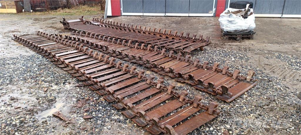  Kaivuri telat Rupsbanden, kettingen en onderstel