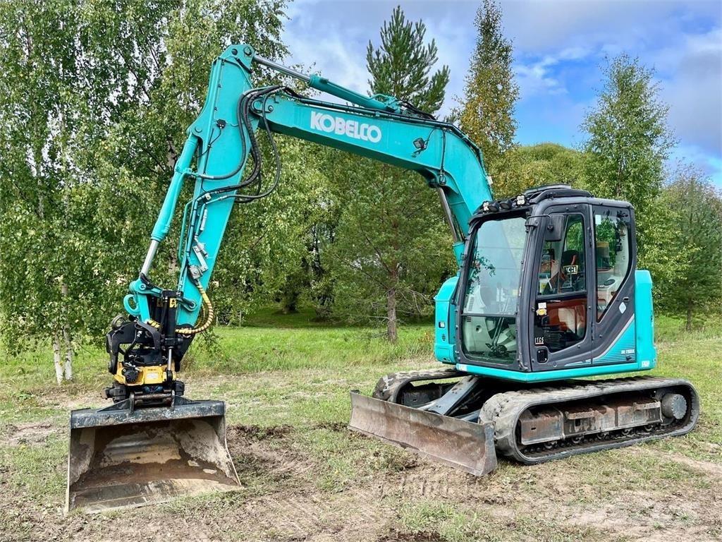 Kobelco SK75SR Midigraafmachines 7t - 12t