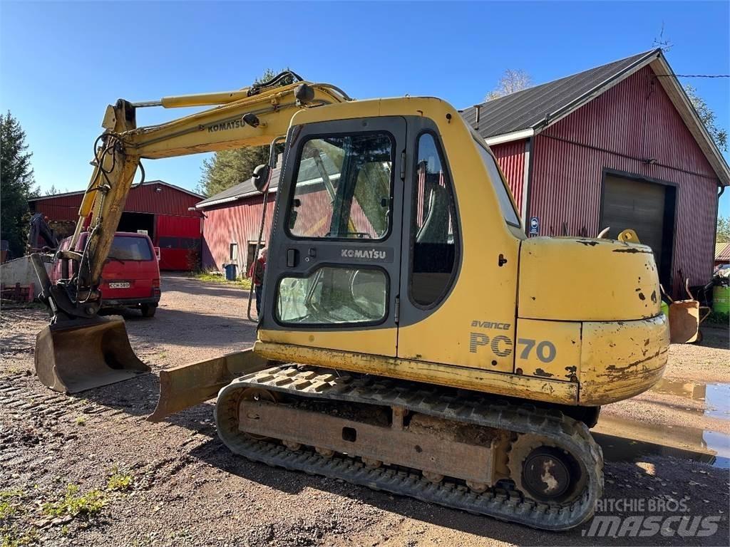 Komatsu PC70-7 Midigraafmachines 7t - 12t