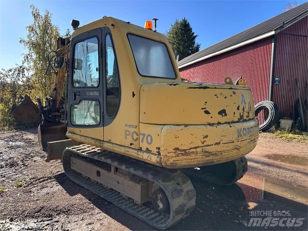 Komatsu PC70-7 Midigraafmachines 7t - 12t