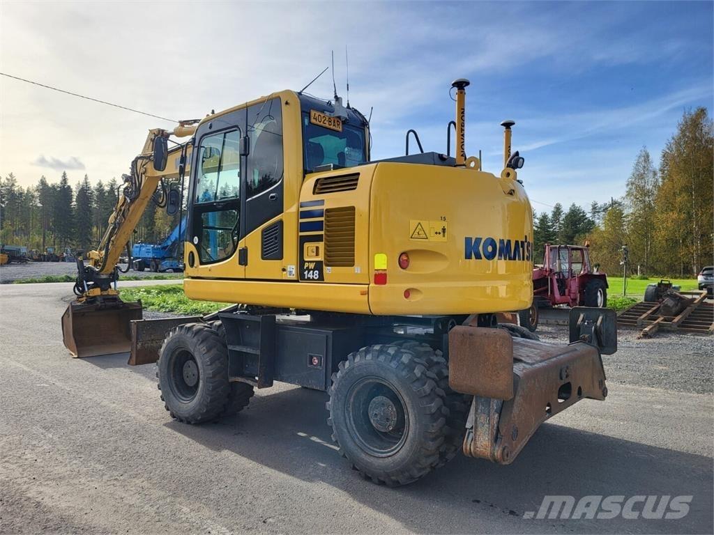 Komatsu PW 148-10 Wielgraafmachines