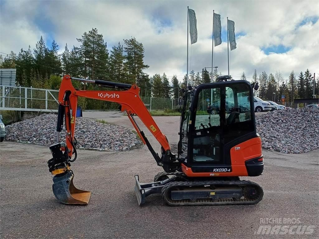 Kubota KX 030-4 Minigraafmachines < 7t