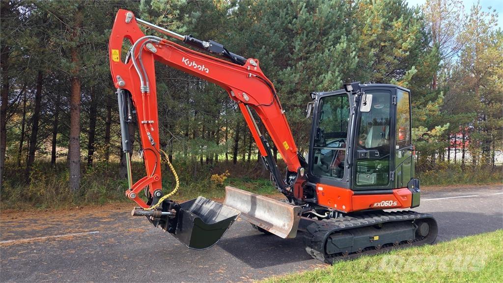 Kubota KX060-5 Minigraafmachines < 7t