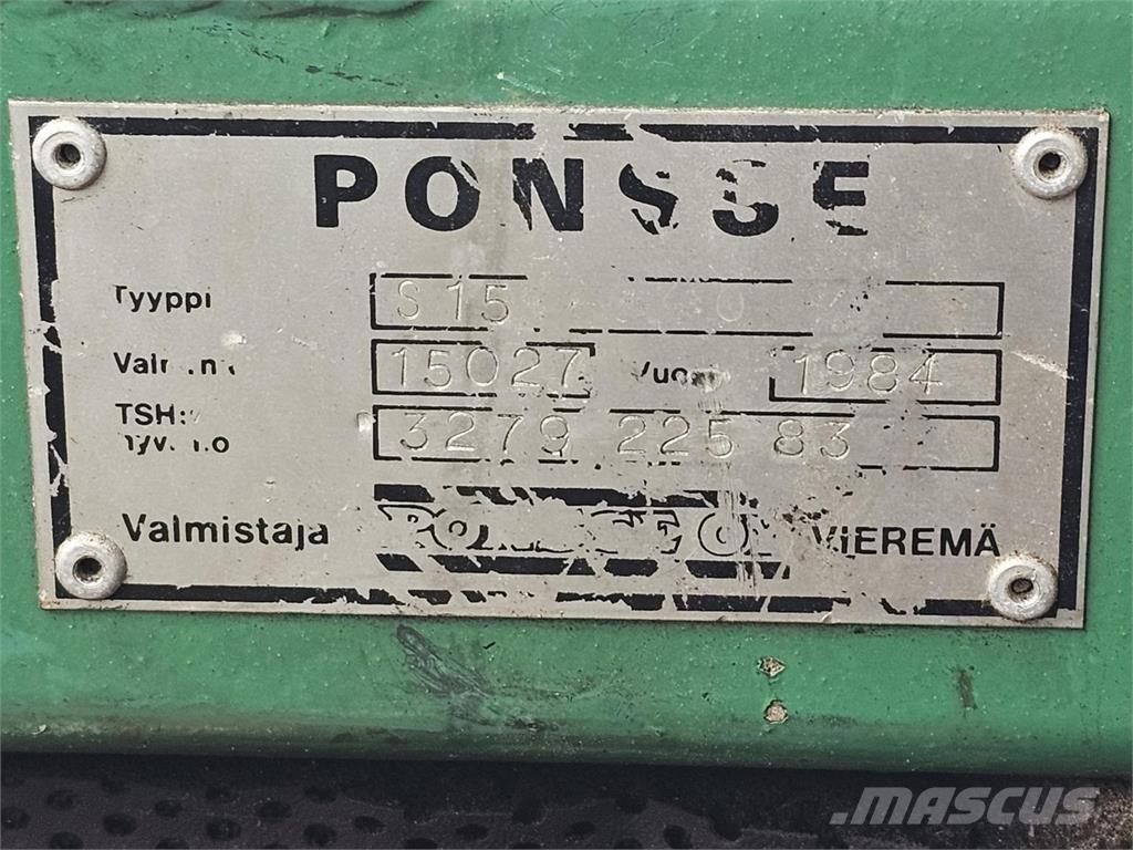 Ponsse S15 Uitrijwagens