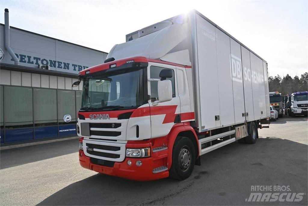 Scania P280 4x2 Bakwagens met gesloten opbouw