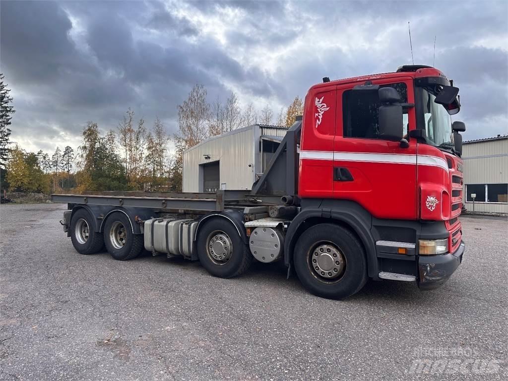 Scania R500 8X4 Vrachtwagen met containersysteem