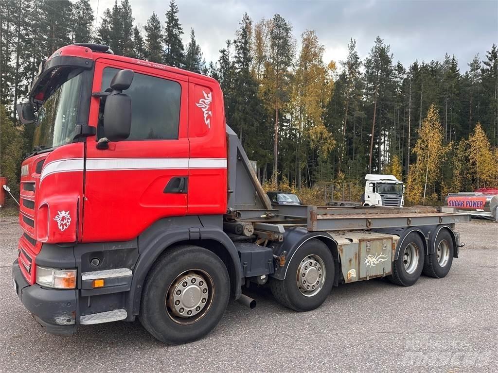 Scania R500 8X4 Vrachtwagen met containersysteem