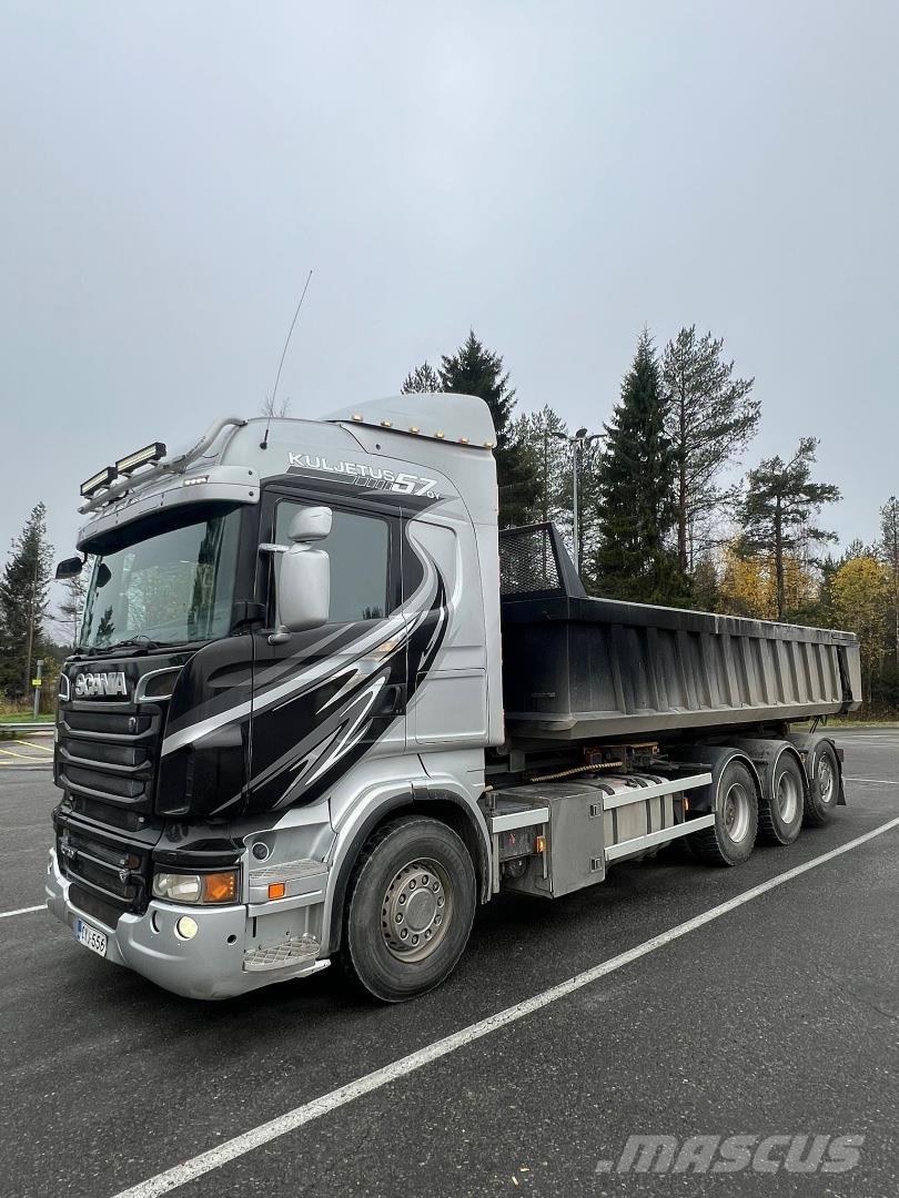 Scania R730 Vrachtwagen met containersysteem