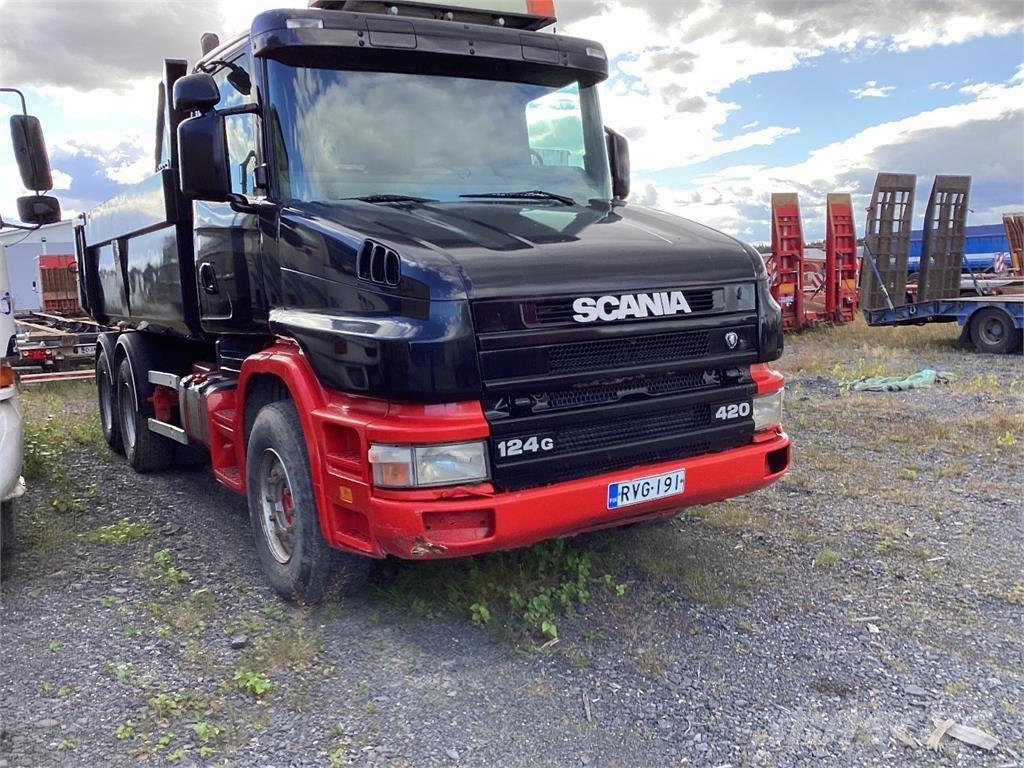 Scania T 124 Kipper