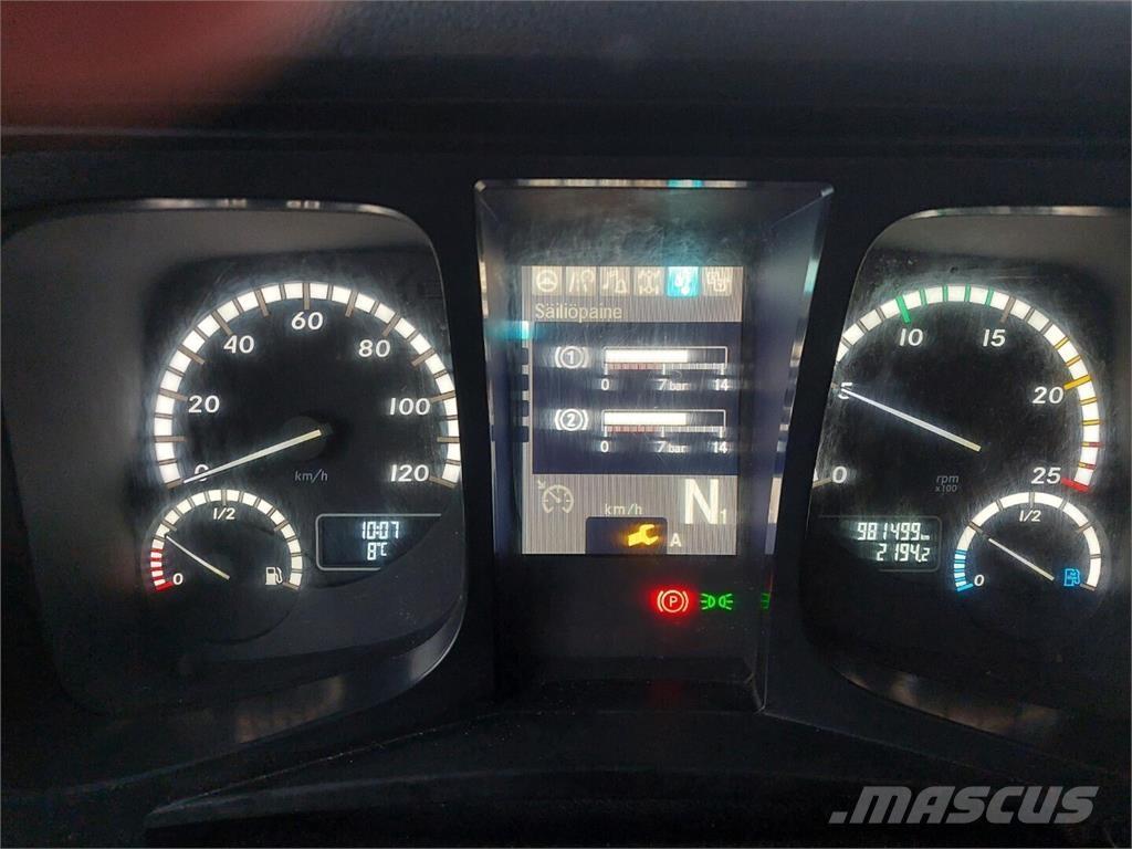 Sisu CK16M 8x4 Hout-Bakwagens