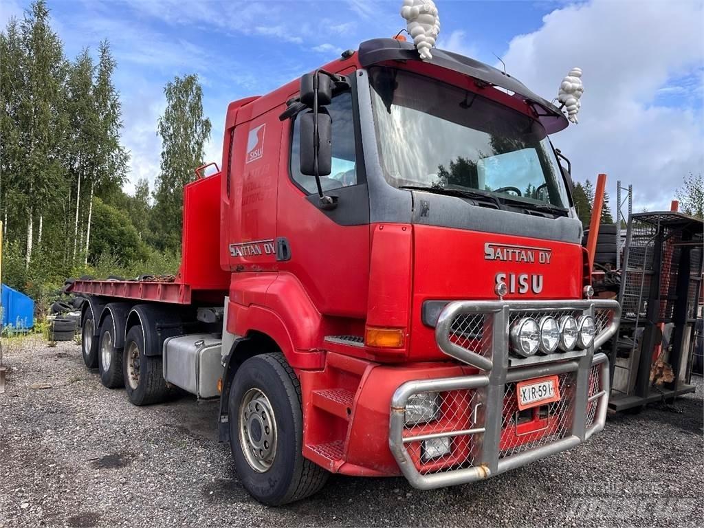 Sisu E14 8x2 Vrachtwagen met containersysteem