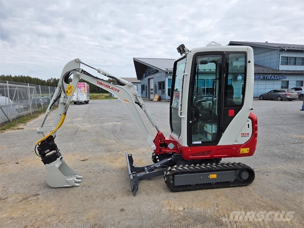 Takeuchi TB216 Minigraafmachines < 7t
