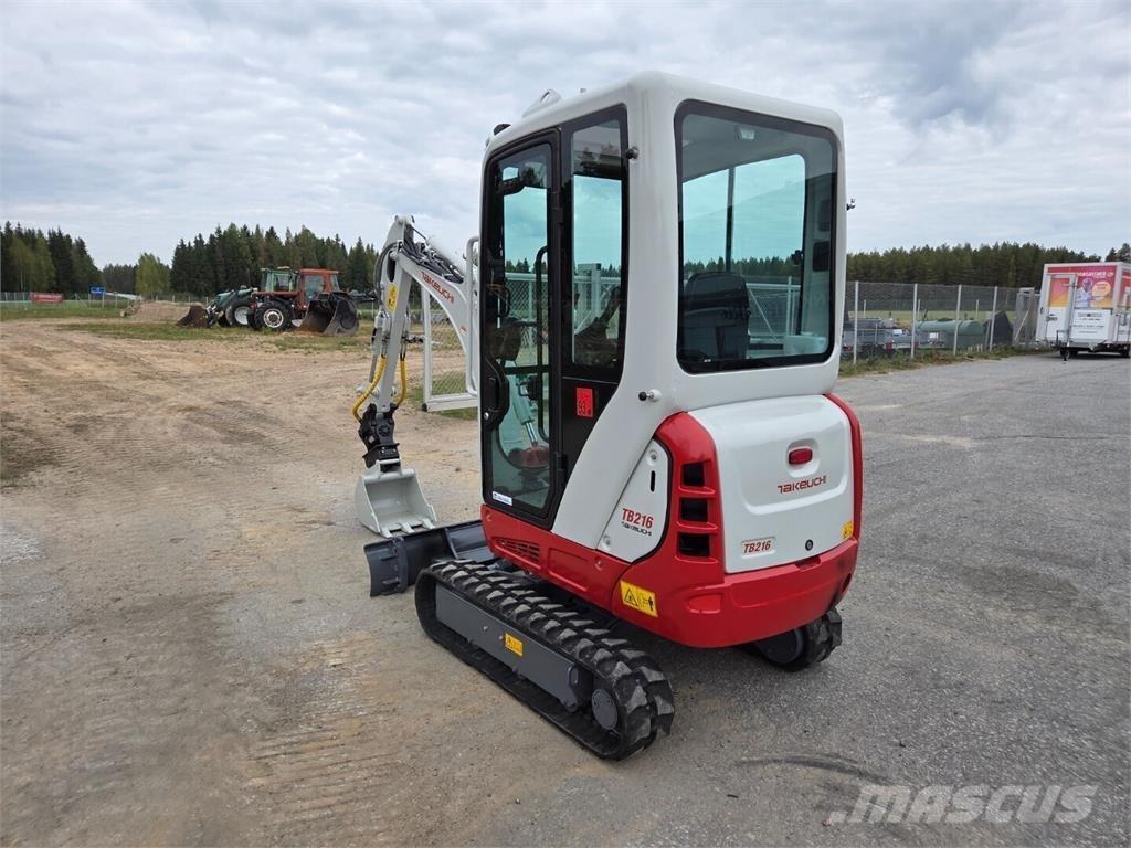 Takeuchi TB216 Minigraafmachines < 7t