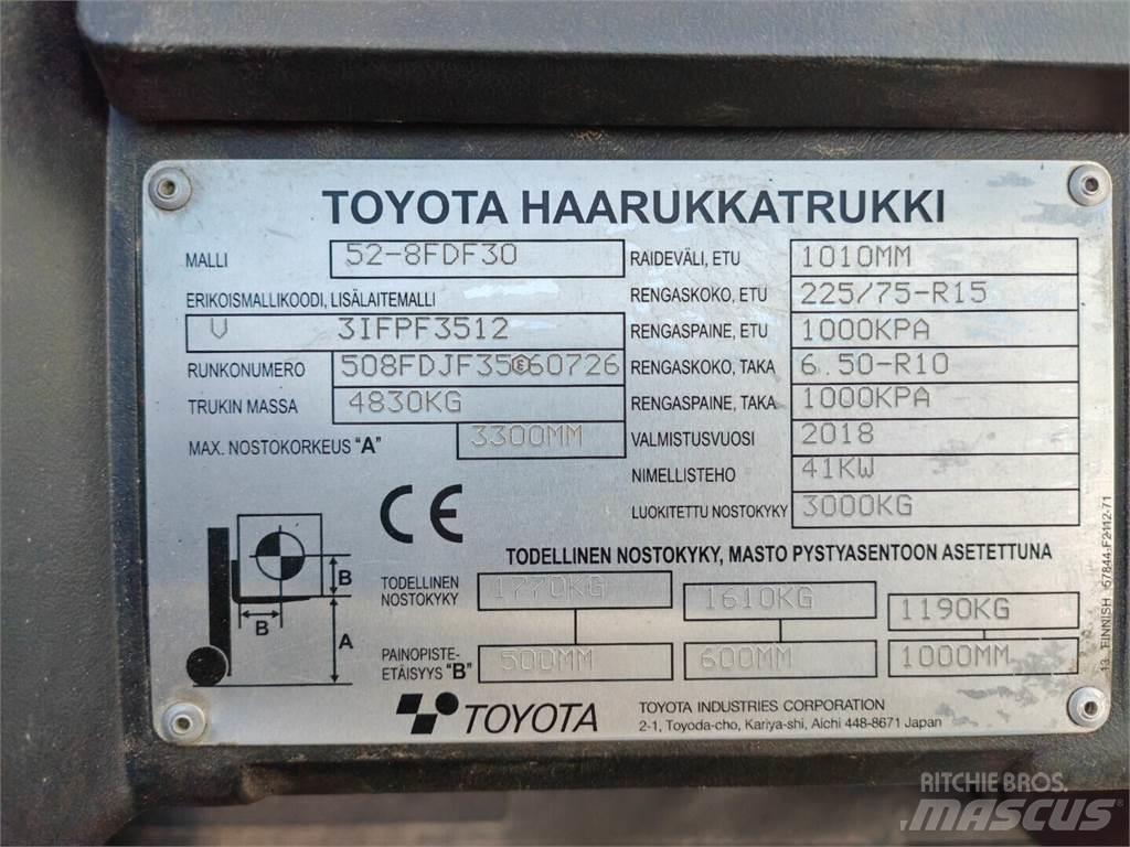 Toyota 52-8FDF30 Diesel heftrucks