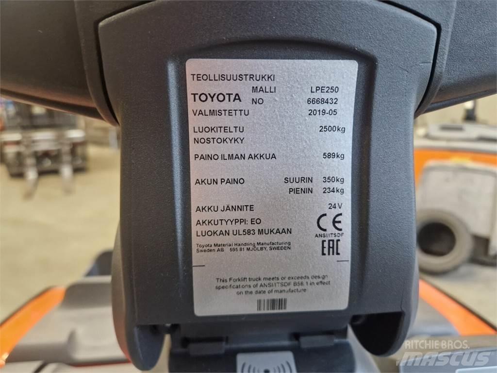 Toyota LPE 250 Heftrucks overige