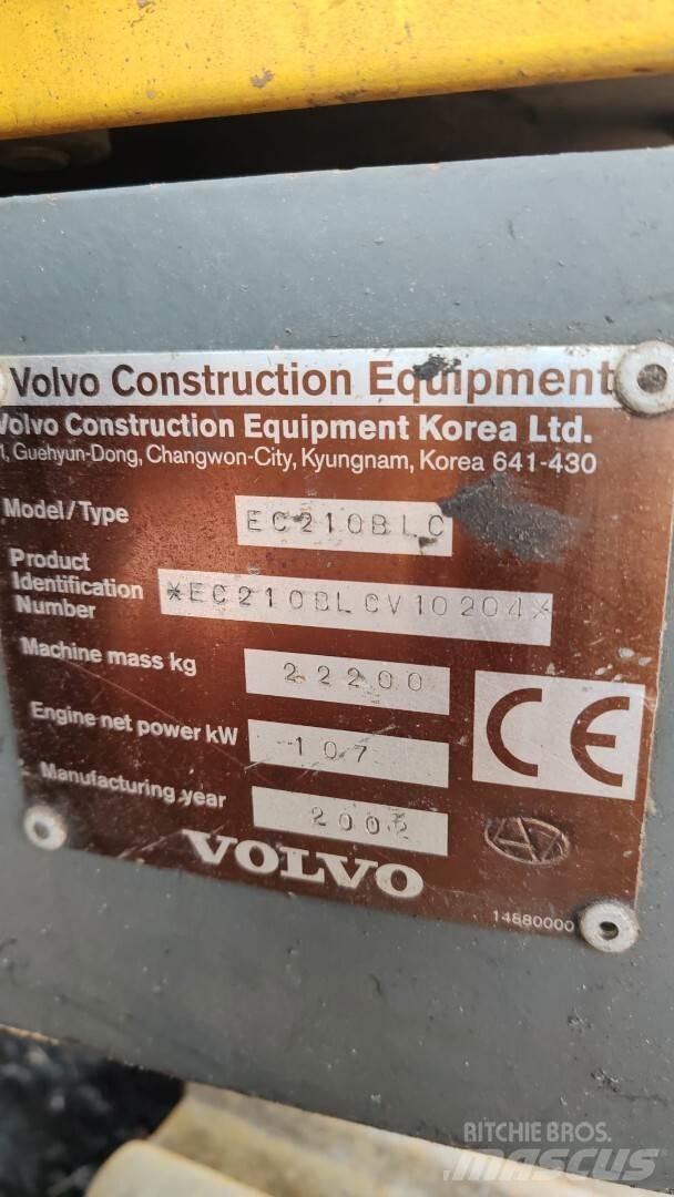Volvo 210 B Rupsgraafmachines