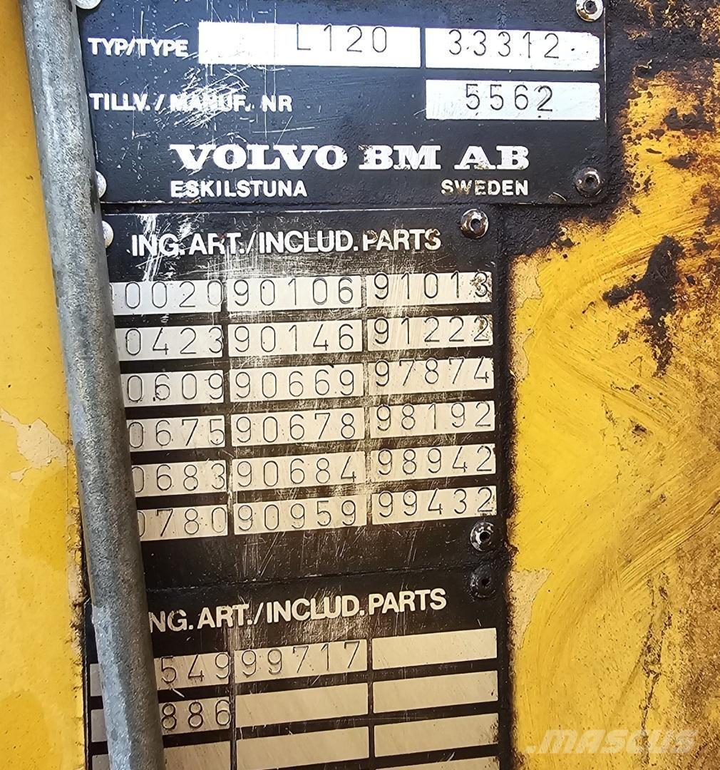 Volvo BM L120 Wielladers