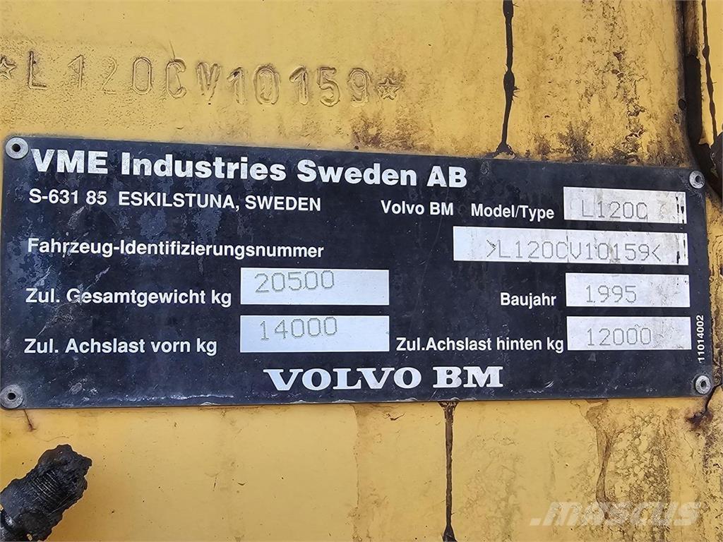 Volvo BM L120C Wielladers