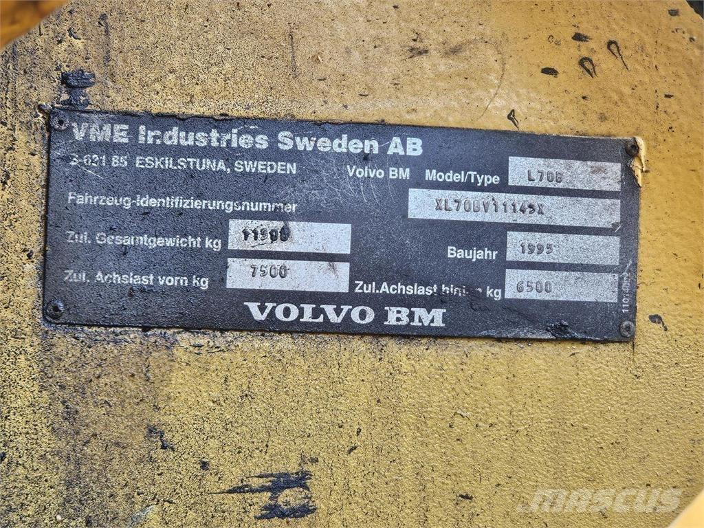Volvo BM L70B Wielladers