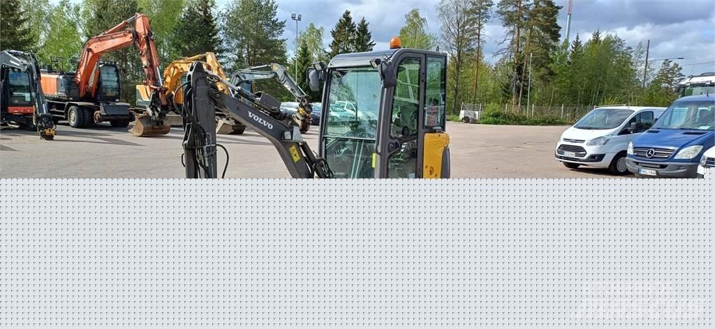Volvo EC18D Minigraafmachines < 7t