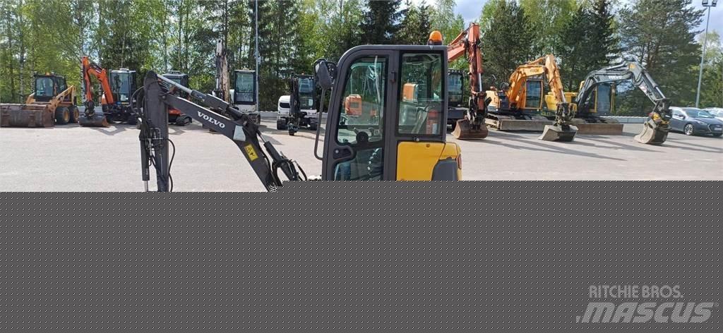 Volvo EC18D Minigraafmachines < 7t