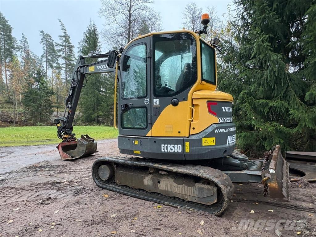 Volvo ECR 58 D Minigraafmachines < 7t
