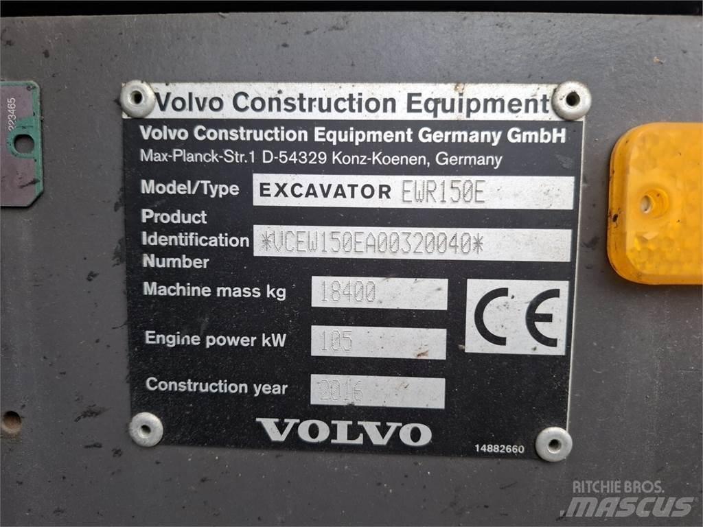 Volvo EWR 150 E Wielgraafmachines