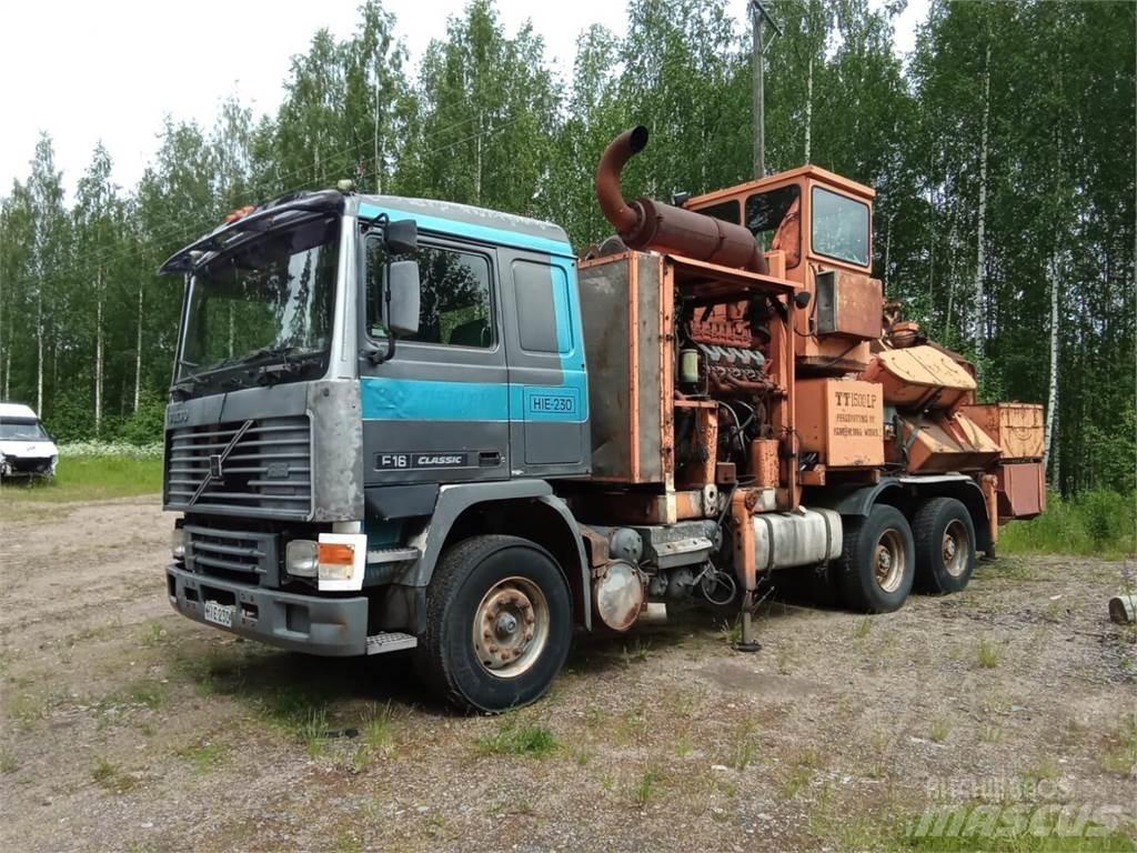 Volvo F16 Hout snipper voertuigen