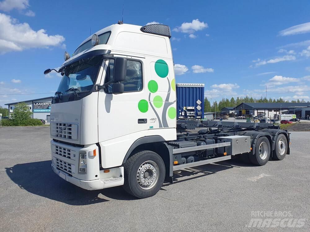 Volvo FH480 6x2 Vrachtwagen met containersysteem