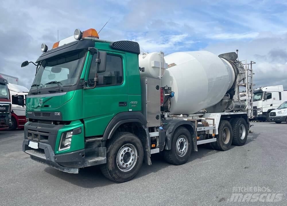 Volvo FMX 8X4 Betonmixers en pompen